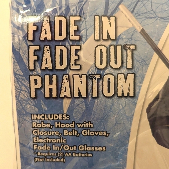 Spirit Fade in fade out Phantom Halloween costume - Picture 5 of 5